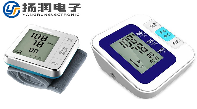 電子血壓計(jì)儀表段碼顯示屏