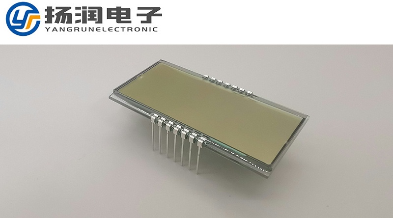 燃氣表LCD液晶段碼顯示屏鏈接方式金屬pin腳