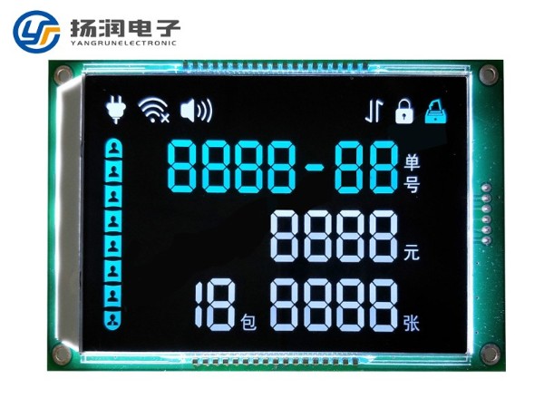 點鈔機LCD液晶顯示屏